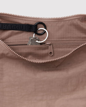 Medium Nylon Crescent Bag