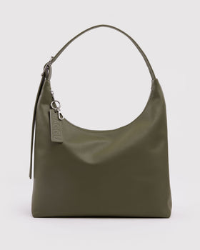 Recycled Leather Shoulder Bag