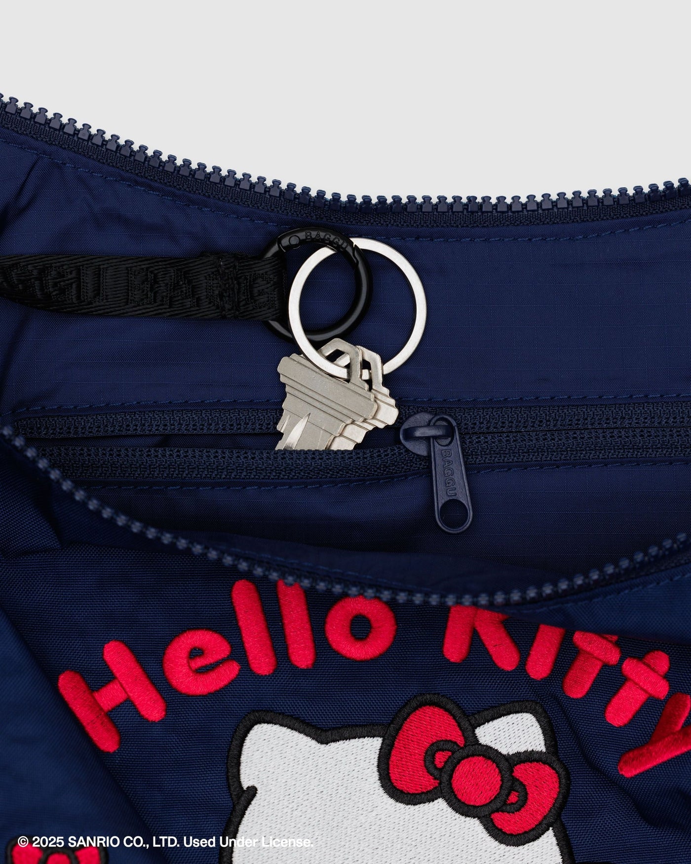 Medium Nylon Crescent Bag