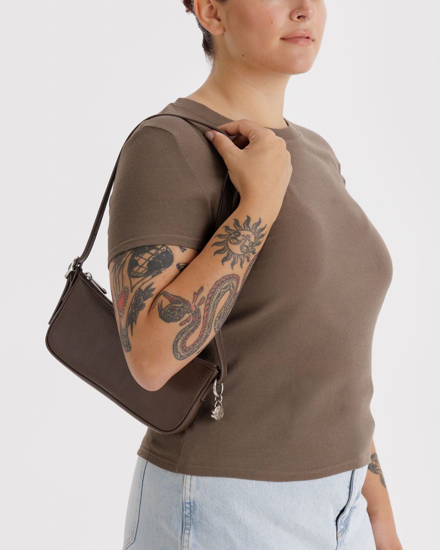 Recycled Leather Pochette