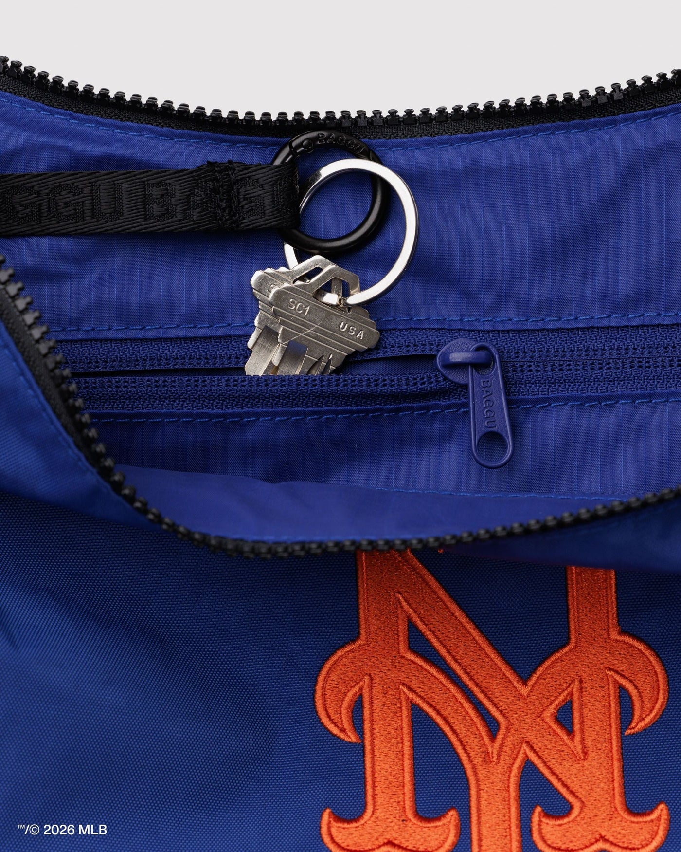 Medium Nylon Crescent Bag
